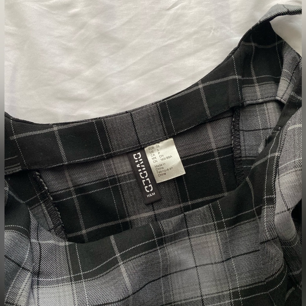 Plaid Mini Dress